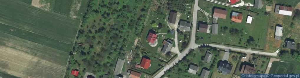 Zdjęcie satelitarne Laski Dworskie ul.