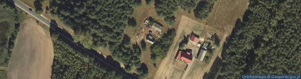 Zdjęcie satelitarne Laski Małe ul.
