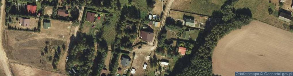 Zdjęcie satelitarne Laski Małe ul.