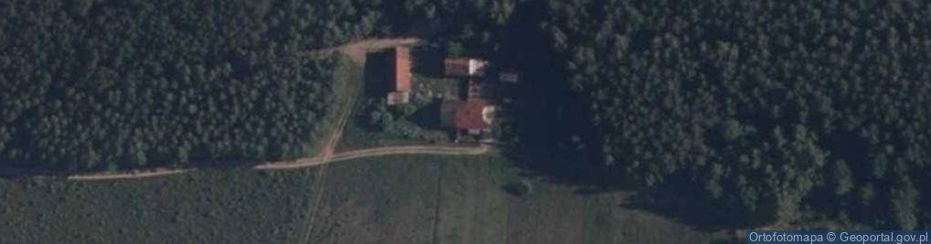 Zdjęcie satelitarne Laski Wielkie ul.