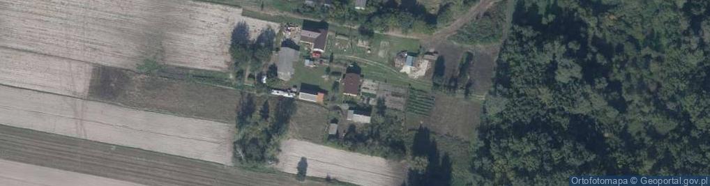 Zdjęcie satelitarne Łaszczów-Kolonia ul.
