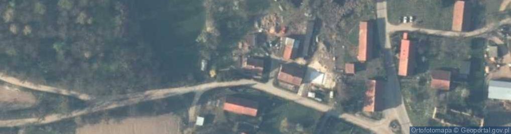 Zdjęcie satelitarne Ławki ul.