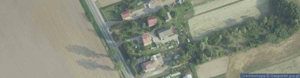 Zdjęcie satelitarne Łazany ul.