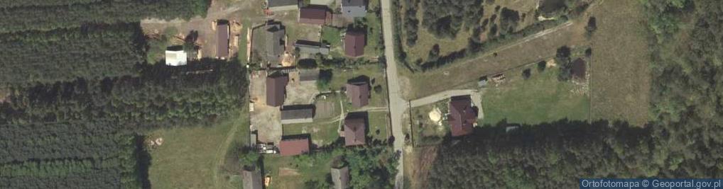 Zdjęcie satelitarne Łążek Ordynacki ul.