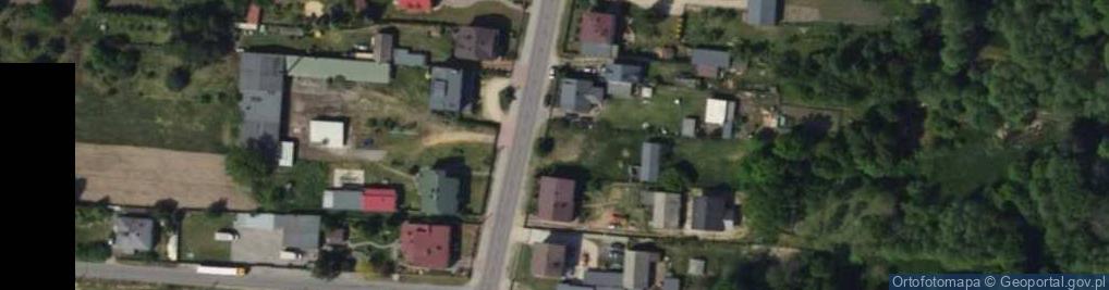 Zdjęcie satelitarne Łaziec ul.
