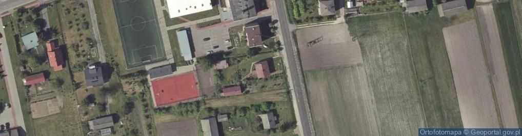 Zdjęcie satelitarne Łaziska ul.