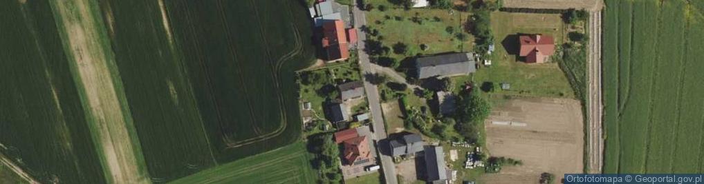 Zdjęcie satelitarne Łaziska ul.