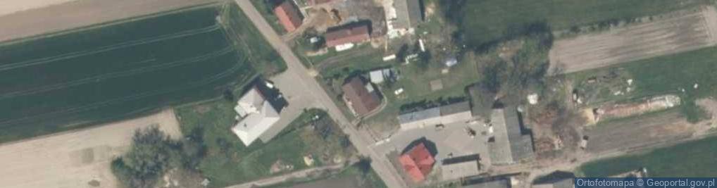 Zdjęcie satelitarne Łaźniki ul.