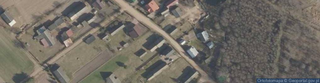 Zdjęcie satelitarne Łaźnisko ul.