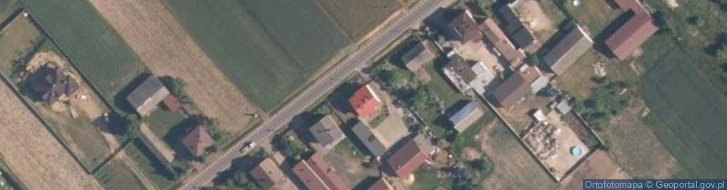 Zdjęcie satelitarne Łaznów ul.