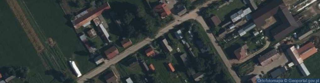 Zdjęcie satelitarne Łazów ul.