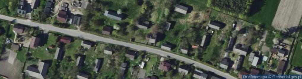 Zdjęcie satelitarne Łazów ul.