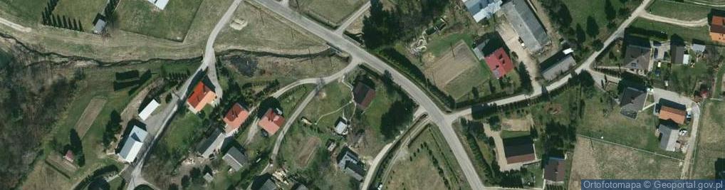 Zdjęcie satelitarne Łazy Dębowieckie ul.