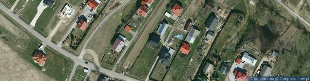 Zdjęcie satelitarne Łazy Dębowieckie ul.
