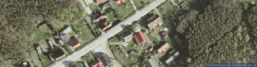 Zdjęcie satelitarne Łazy Małe ul.