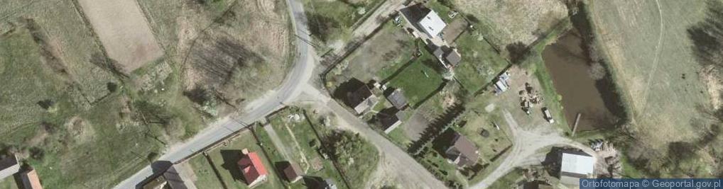 Zdjęcie satelitarne Łazy Wielkie ul.