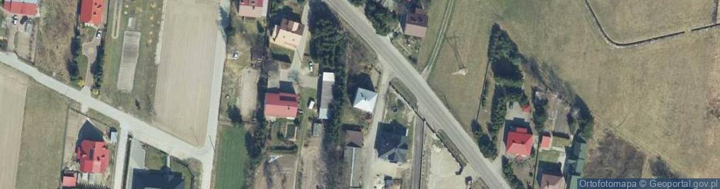Zdjęcie satelitarne Łazy ul.