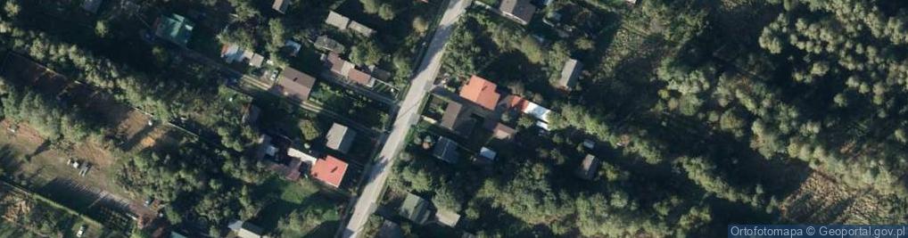 Zdjęcie satelitarne Łazy ul.