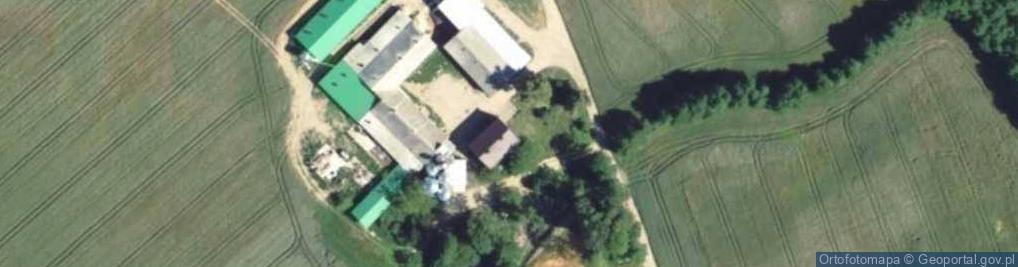 Zdjęcie satelitarne Łążyn ul.