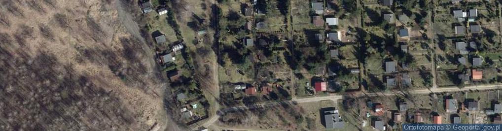 Zdjęcie satelitarne Łabędzia ul.