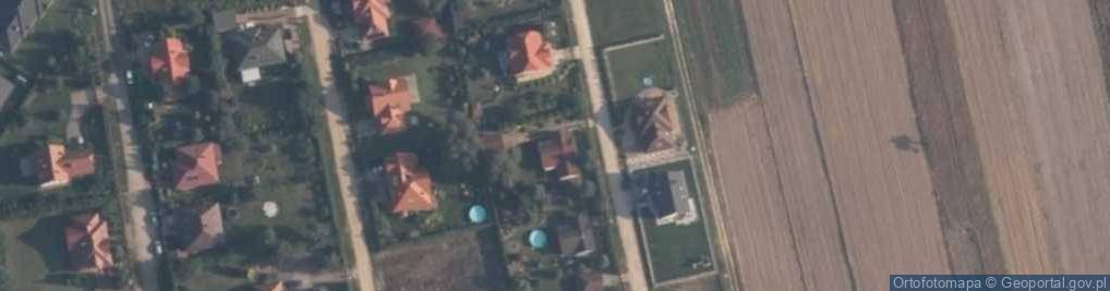 Zdjęcie satelitarne Lazurytowa ul.
