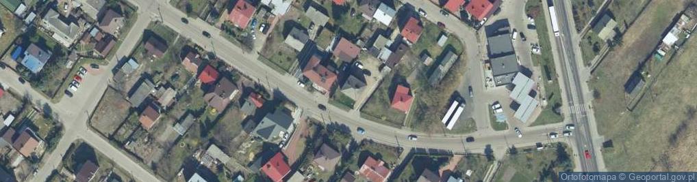 Zdjęcie satelitarne Ławecka ul.
