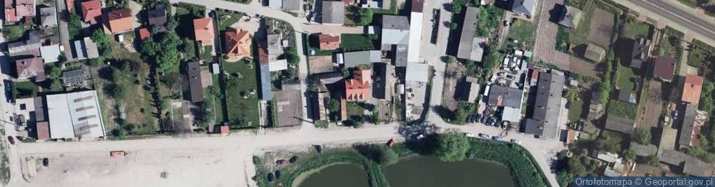 Zdjęcie satelitarne Łachy ul.