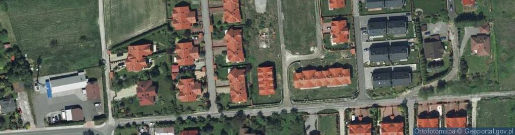 Zdjęcie satelitarne Lawendowa ul.