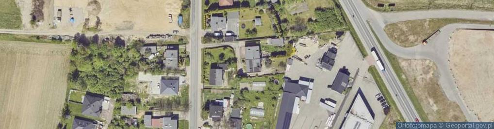 Zdjęcie satelitarne Łączna ul.
