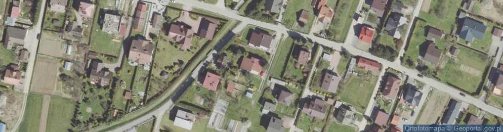 Zdjęcie satelitarne Lachów Sądeckich ul.