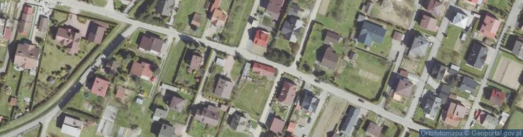 Zdjęcie satelitarne Lachów Sądeckich ul.