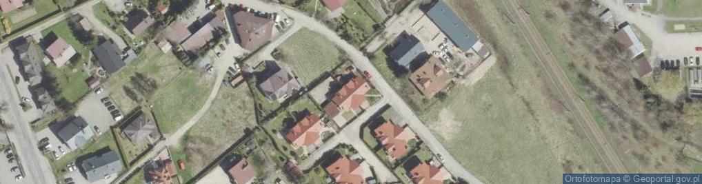 Zdjęcie satelitarne Łącznik ul.