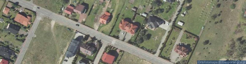 Zdjęcie satelitarne Ławska ul.
