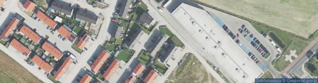 Zdjęcie satelitarne Lazurowa ul.