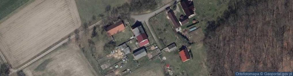 Zdjęcie satelitarne Laski Dolne ul.