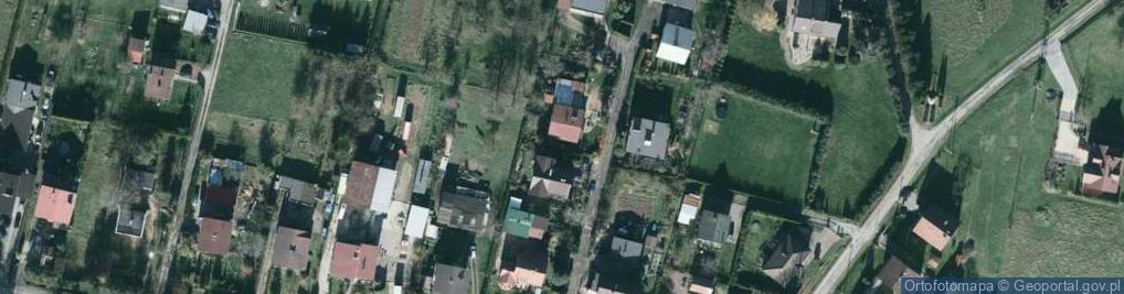 Zdjęcie satelitarne Las ul.