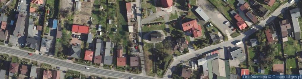 Zdjęcie satelitarne Łabusia Zenobiusza, ks. ul.