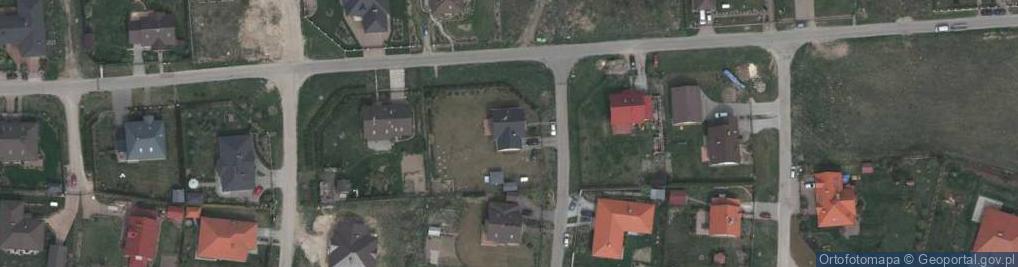 Zdjęcie satelitarne Lawendowa ul.
