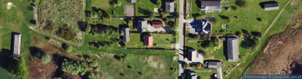 Zdjęcie satelitarne Łabędzia ul.