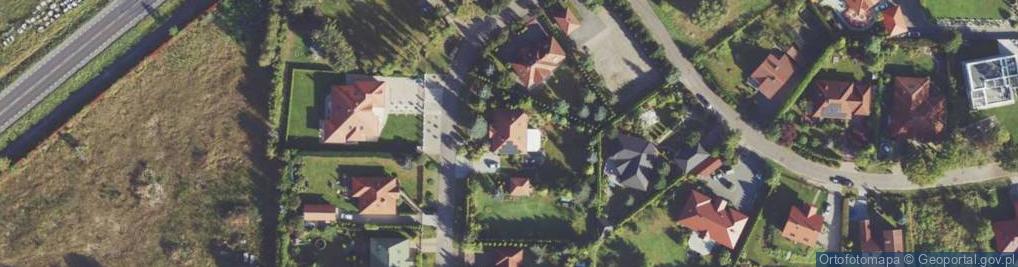 Zdjęcie satelitarne Laurowa ul.