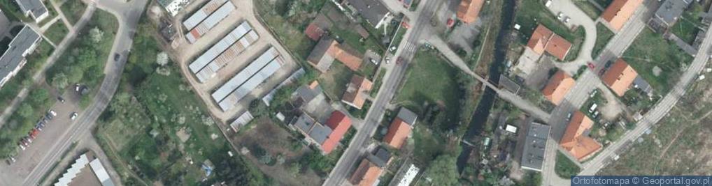 Zdjęcie satelitarne Łączna ul.