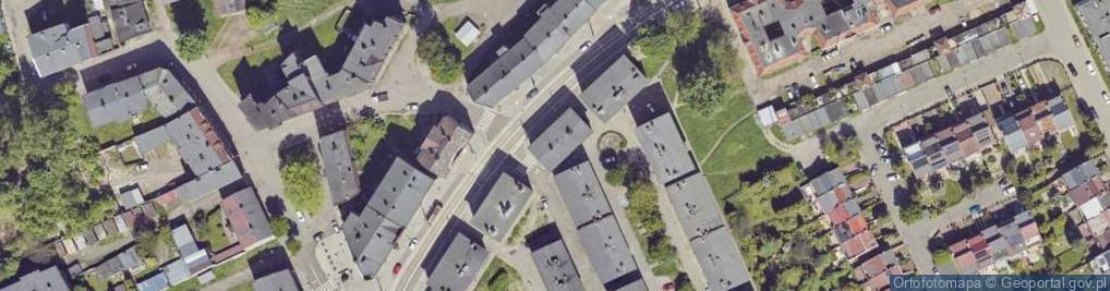 Zdjęcie satelitarne Łagiewnicka ul.