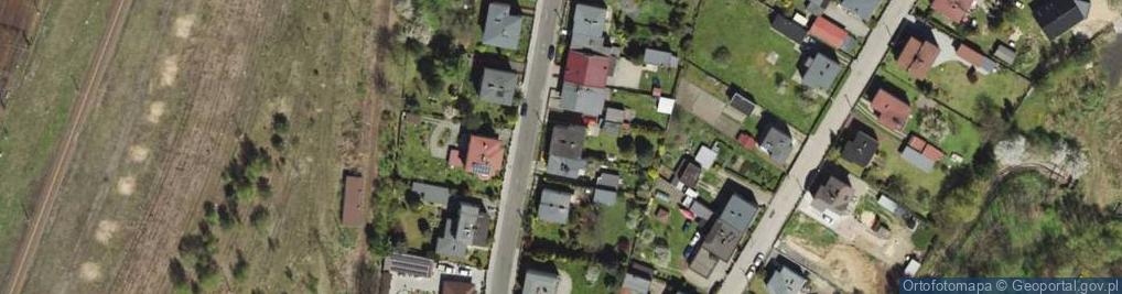 Zdjęcie satelitarne Lasowicka ul.