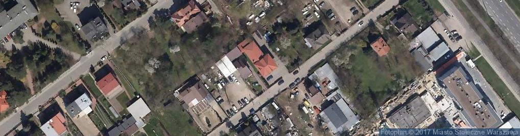 Zdjęcie satelitarne Laurowa ul.