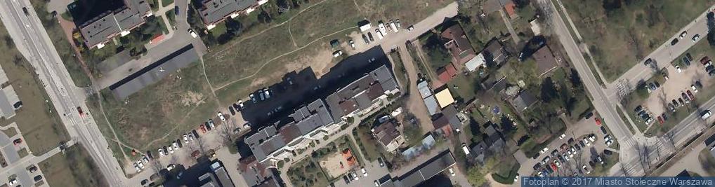 Zdjęcie satelitarne Laurowa ul.