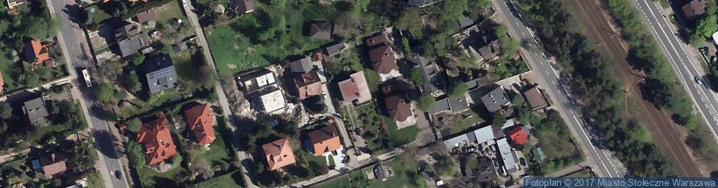 Zdjęcie satelitarne Łańcucka ul.