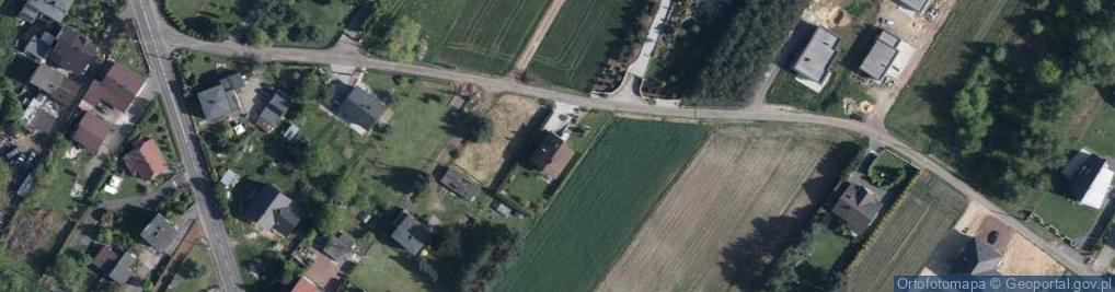 Zdjęcie satelitarne Ładna ul.