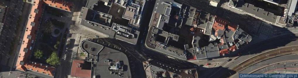 Zdjęcie satelitarne Łaciarska ul.