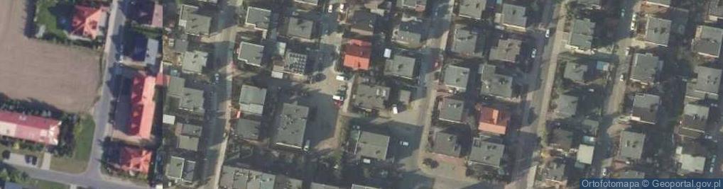 Zdjęcie satelitarne Lazurowa ul.