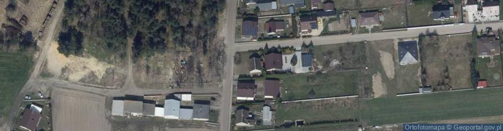 Zdjęcie satelitarne Lamkowa ul.